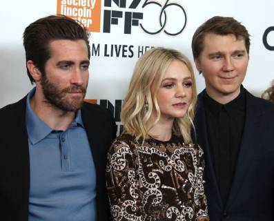 September 30, 2018 - New York City, New York, U.S. - Actors JAKE GYLLENHAAL, CAREY MULLIGAN and PAUL DANO attend Wifelife held during the 56th New York Film Festival held at Alice Tully Hall at Lincoln Center. New York City U.S. - ZUMAk03_ 20180930_zaf_k03_047 Copyright: xNancyxKaszermanx