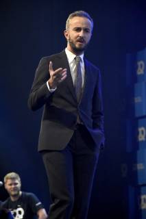 Jan Böhmermann at the 6-bit Pretzels Founders Festival 2018 at the ICM Munich 30 09 2018 Foto:xP.xSchönbergerx xFuturexImage