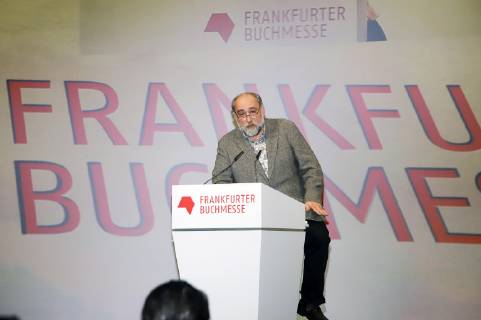 Aka Mortschiladse at the opening of the 70 Frankfurt Book Fair 2018 at the Frankfurt Fair 09 10 2018 Foto:xP.xBackx xFuturexImage
