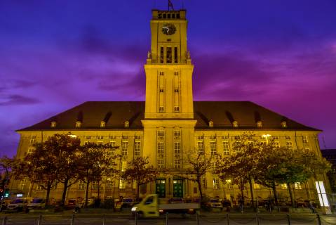 Schoeneberg Town Hall John F Kennedy Platz Schoeneberg Berlin Germany
