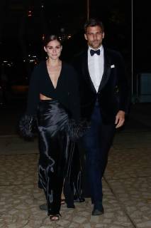 NEW YORK, NY - OCTOBER 17: Olivia Palermo and Johannes Huebl are seen on October 17, 2018 in New York City. Copyright: xDC MediaPunchx