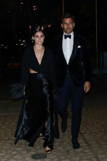 NEW YORK, NY - OCTOBER 17: Olivia Palermo and Johannes Huebl are seen on October 17, 2018 in New York City. Copyright: xDC MediaPunchx