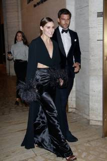 NEW YORK, NY - OCTOBER 17: Olivia Palermo and Johannes Huebl are seen on October 17, 2018 in New York City. Copyright: xDC MediaPunchx