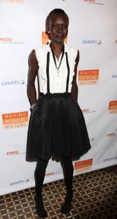 October 24, 2018 - New York City, New York, U.S. - Model ALEK WEK attends the Drugs for Neglected Diseases initiatives (DNDi) celebrates inaugural Making Medical History Gala held the Bowery Hotel. New York City U.S. - ZUMAk03_ 20181024_zaf_k03_098 Copyright: xNancyxKaszermanx