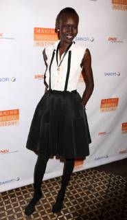 October 24, 2018 - New York City, New York, U.S. - Model ALEK WEK attends the Drugs for Neglected Diseases initiatives (DNDi) celebrates inaugural Making Medical History Gala held the Bowery Hotel. New York City U.S. - ZUMAk03_ 20181024_zaf_k03_094 Copyright: xNancyxKaszermanx
