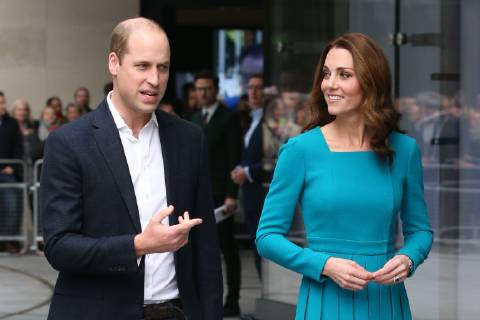 To mark Anti-Bullying Week, The Duke and Duchess of Cambridge visit The BBC in London, UK to view the work the broadcaster is doing as a key member of The Duke s Taskforce on the Prevention of Cyberbullying. Their Royal Highnesses meet young people who wrote and performed in a new campaign video for Stop, Speak, Support , which is a youth-led code of conduct to provide guidance on what to do when they witness bullying online. The campaign was started by the young persons panel on the Taskforce and is now being run by the Anti-Bullying Alliance, which is rolling out materials to thousands of schools across the country. NOVEMBER 15th 2018  MTXx184239