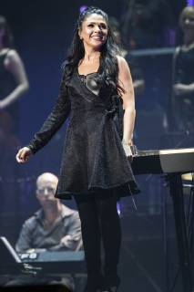 Alexandra Arrieche live at the Night of the Proms 2018 in the TUI Arena Hannover 04 12 2018 Foto:xU.xStammx xFuturexImage
