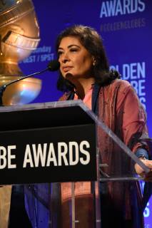 06 December 2018 - Beverly Hills, California - Meher Tatna. 2018 Golden Globes Nominations held at Beverly Hilton Hotel. Photo Credit: Birdie Thompson AdMedia 233097 2018-12-06 CA Beverly Hills Etats-Unis  Copyright: xAdMediax STAR_233097_019