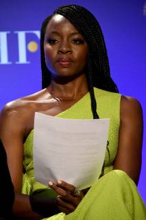 06 December 2018 - Beverly Hills, California - Danai Gurira . 2018 Golden Globes Nominations held at Beverly Hilton Hotel. Photo Credit: Birdie Thompson AdMedia 233097 2018-12-06 CA Beverly Hills Etats-Unis  Copyright: xAdMediax STAR_233097_060