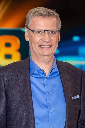 2018 The quiz on 13 12 2018 at nobeo Studio 8 in Hürth Günther Jauch after the recording of the ARD Show 2018 The quiz at nobeo Studio 8 in Hürth xSBx