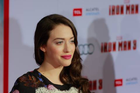 Kat Dennings at the World Premiere of Marvel s Iron Man 3 . Arrivals held at El Capitan Theatre in Hollywood, CA, April 24, 2013. Copyright: xJoexMartinezx 31932_089