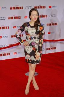Kat Dennings at the World Premiere of Marvel s Iron Man 3 . Arrivals held at El Capitan Theatre in Hollywood, CA, April 24, 2013. Copyright: xJoexMartinezx 31932_091