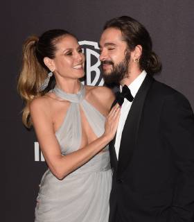 BEVERLY HILLS, CA - JANUARY 06: Heidi Klum (L) and Tom Kaulitz attend the 2019 InStyle and Warner Bros. 76th Annual Golden Globe Awards Post-Party at The Beverly Hilton Hotel on January 6, 2019 in Beverly Hills, California. Photo: imageSPACE MediaPunch Copyright: ximageSPACEx