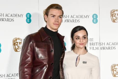 English actor Will Poulter and English actress Hayley Squires attend the EE BAFTA Film Awards Nominations Announcement at the Princess Anne Theatre, BAFTA in London. JANUARY 9th 2019  SLIx1980