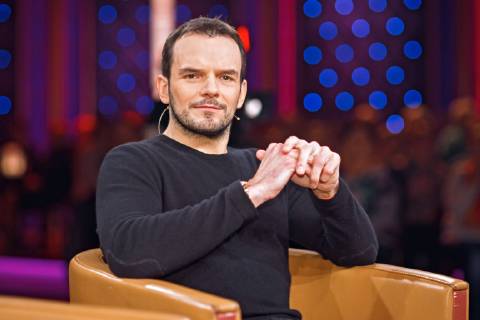 MDR Riverboat TV Chef Steffen Henssler on the occasion of the recording of the MDR talk show Riverboat on 18 01 2019 in Studio 3 of Mediacity Leipzig 20190118SFL0020
