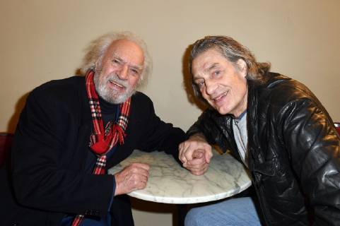 Achim Wolff and Winfried Glatzeder at the premiere of the play Hase Hase in the Komödie am Kurfürstendamm at the Schiller Theater Berlin 20 01 2019 Foto:xF.xKernx xFuturexImage