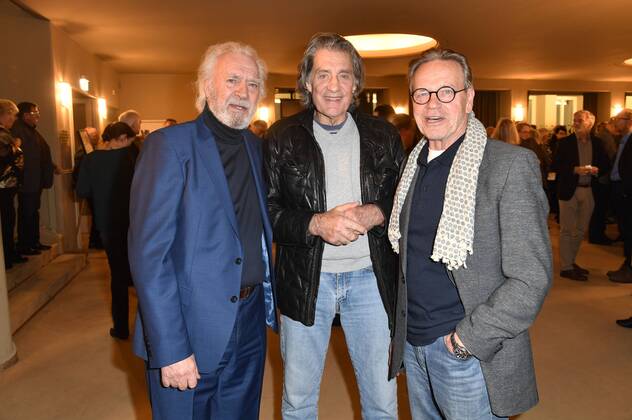 Achim Wolff Winfried Glatzeder and Jürgen Heinrich at the premiere of the play Hase Hase in the Komödie am Kurfürstendamm at the Schiller Theater Berlin 20 01 2019 Foto:xF.xKernx xFuturexImage