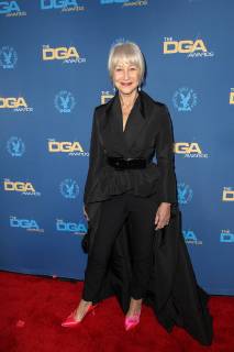 Helen Mirren arriving for the Guild of America Awards ceremony on 2 02 2019 in Hollywood Los Angeles Directors Guild of America Awards 2019 ceremony in Los Angeles