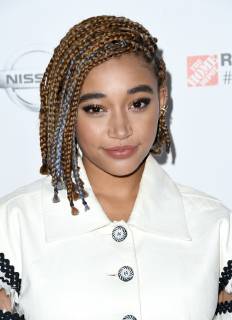 06 February 2019 - Hollywood, California - Amandla Stenberg. 10th Annual AAFCA Awards held at Taglyan Complex. Photo Credit: Birdie Thompson AdMedia 235025 2019-02-06 CA Hollywood Etats-Unis  Copyright: xAdMediax STAR_235025_094