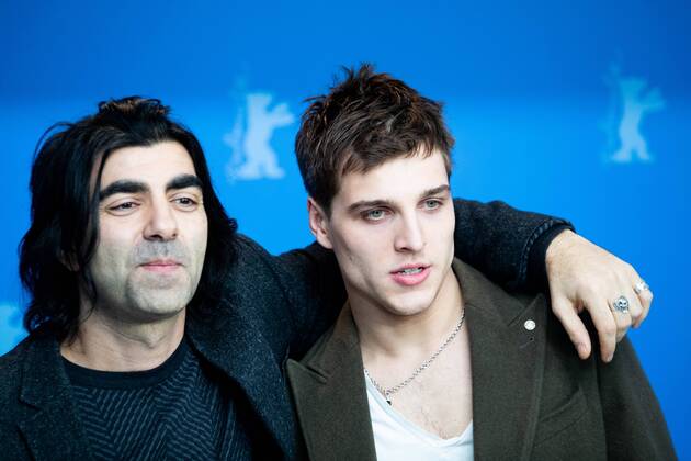February 9, 2019 - Berlin, Germany - Fatih Akin and Jonas Dassler attends the The Golden Glove Photocall at the 69th Berlinale International Film Festival Berlin on February 9, 2019, in Berlin, Germany. The Berlin film festival will be running from February 7 to 17, 2019. Nearly 400 movies from around the world will be presented, with 17 vying for the prestigious Golden Bear top prize. Berlin Germany  - ZUMAn230 20190209_zaa_n230_1232 Copyright: xManuelxRomanox