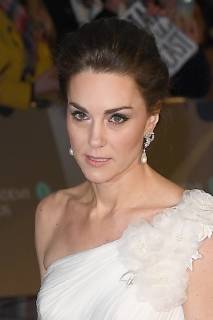 Prince William, Duke of Cambridge and Catherine, Duchess of Cambridge attend the EE British Academy Film Awards at The Royal Albert Hall in London FEBRUARY 10th 2019  PTYx19517