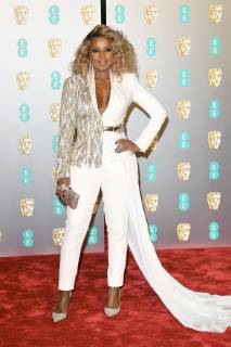 American singer Mary J. Blige attends the EE British Academy Film Awards at The Royal Albert Hall in London FEBRUARY 10th 2019  PTYx19517