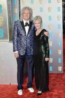 LONDON, UK - FEBRUARY 10: Brian May and Anita Dobson at the 72nd British Academy Film Awards held at Albert Hall on February 10, 2019 in London, United Kingdom. Photo: imageSPACE MediaPunch Copyright: xCopyrightedx