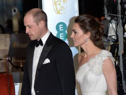 LONDON, UK - FEBRUARY 10: Prince William Duke of Cambridge, Catherine Duchess of Cambridge at the 72nd British Academy Film Awards held at Albert Hall on February 10, 2019 in London, United Kingdom. Photo: imageSPACE MediaPunch Copyright: ximageSPACEx