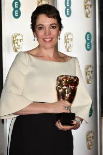 English actress Olivia Colman attending the 72nd annual EE British Academy Film Awards at The Royal Albert Hall, London, UK. FEBRUARY 10th 2019  SLIx19518