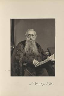 Thomas Barclay, D.D., Principal of the College and University; Thomas Annan (Scottish,1829 - 1887); Glasgow, Scotland; 1871; Carbon print; 21.2 Ã— 16.3 cm (8 3,8 Ã— 6 7,16 in.)  Copyright: LCD2_180906_18696