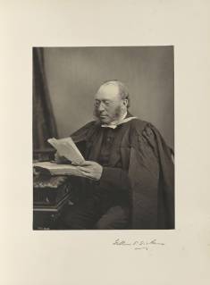 William Purdie Dickson, D.D., Professor of Biblical Criticism; Thomas Annan (Scottish,1829 - 1887); Glasgow, Scotland; 1871; Carbon print; 21.2 Ã— 16.3 cm (8 3,8 Ã— 6 7,16 in.)  Copyright: LCD2_180906_18709