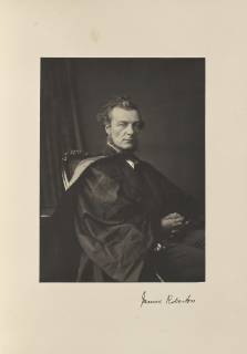 James Roberton, LL.D., Professor of Conveyancing; Thomas Annan (Scottish,1829 - 1887); Glasgow, Scotland; 1871; Carbon print; 21.1 Ã— 15.5 cm (8 5,16 Ã— 6 1,8 in.)  Copyright: LCD2_180906_18711