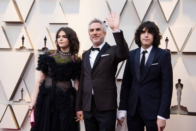 Guest, Oscar nominee Alfonso Cuaron, and guest arrive on the red carpet of The 91st Oscars at the DolbyÂ® Theatre in Hollywood, CA on Sunday, February 24, 2019.  Copyright: xA.M.P.A.S.x 33781_264PLX
