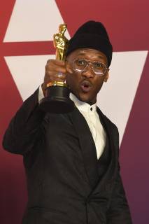 February 24, 2019 - Los Angeles, California, U.S - MAHERSHALA ALI in the Press Room during the 91st Academy Awards, presented by the Academy of Motion Picture Arts and Sciences (AMPAS), at the Dolby Theatre in Hollywood. Los Angeles U.S. - ZUMAz03_ 20190224_zbp_z03_292 Copyright: xKevinxSullivanx