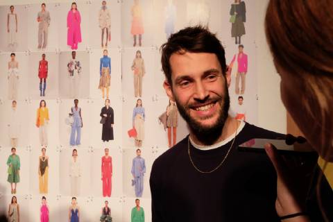 Paris Fashion Week. PAP Automne-Hiver 2019 2020. Defile Jacquemus. People. Jacquemus. 235715 2018-05-17 Etats-Unis Porte, Simon ( Jacquemus )  Copyright: xSergexArnalx xStarfacex STAR_235715_049