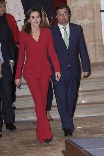 06-03-2019 Madrid Queen Letizia during the award ceremony of the ‘’Princess of Girona 2019 foundation prize’’ in the category ‘’social’’ at the Complejo cultural San Francisco in Caceres. No Spain Copyright: xPPE xTHORTONx
