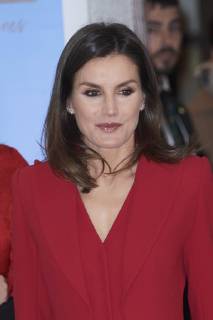 06-03-2019 Madrid Queen Letizia during the award ceremony of the ‘’Princess of Girona 2019 foundation prize’’ in the category ‘’social’’ at the Complejo cultural San Francisco in Caceres. No Spain Copyright: xPPE xTHORTONx