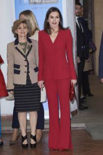 06-03-2019 Madrid Queen Letizia during the award ceremony of the ‘’Princess of Girona 2019 foundation prize’’ in the category ‘’social’’ at the Complejo cultural San Francisco in Caceres. No Spain Copyright: xPPE xTHORTONx