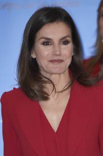 06-03-2019 Madrid Queen Letizia during the award ceremony of the ‘’Princess of Girona 2019 foundation prize’’ in the category ‘’social’’ at the Complejo cultural San Francisco in Caceres. No Spain Copyright: xPPE xTHORTONx