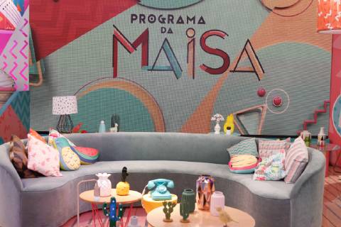 OSASCO, SP - 11.03.2019: LANÇAMENTO PROGRAMA DA MAISA SBT - Presentation of the scenario of Maísa& 39;s new raogram that debuts at SBT on Saturday (16). The talk show will he first solo show by Maísa Silva, after muc much success in participation in soap operas and in the Bom dia e Companhia program. x1696322x CesarxConventi