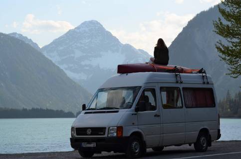 With the Hippiebus on a long journey Tirol Travelling with a hippiebus around the world Tirol  1096000140
