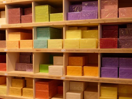 Much colored soap soap pieces Colorful Soap  1098300325