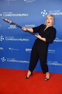 Ina Mueller at the German Computer Game Award 2019 at the Admiralspalast in Berlin on 09 04 2019
