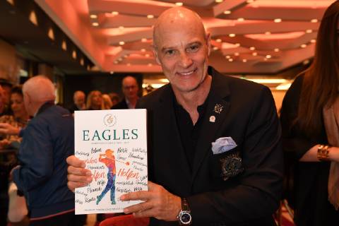 Simon Licht Eagles Magazine Presentation 2019 Charity Event Golf Magazine Eagles Charity Golf Club Munich 14 April 2019