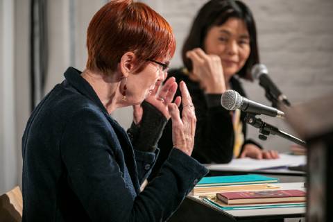 Anne Duden Poet Portrait Anne Duden Poet Portrait Reading and Conversation with Anne Duden Author Berlin and London Moderation Yoko Tawada Author Berlin in the House of Poetry