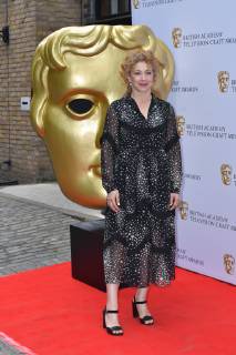 English actress Alex Kingston attends the BAFTA Television Craft Awards at The Brewery in London. APRIL 28th 2019  SLIx191458