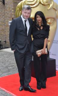 Charlie Brooker and Konnie Huq attend the BAFTA Television Craft Awards at The Brewery in London. APRIL 28th 2019  SLIx191458
