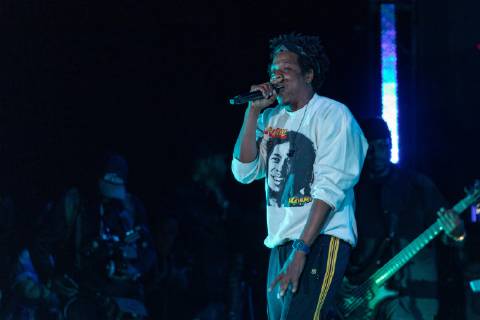 April 27, 2019 - Virginia Beach, Virginia, U.S - JAY-Z (SHAWN CARTER) during the inaugural Something In The Water Music Festival in Virginia Beach, Virginia Virginia Beach U.S. - ZUMAs135 20190427_zap_s135_197 Copyright: xDanielxDeSloverx