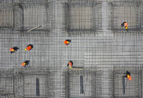 (190510) -- BEIJING, May 10, 2019 (Xinhua) -- Photo taken on May 10, 2019 shows the construction site of the National Cross-Country Skiing Center of the 2022 Winter Olympic Games, in Zhangjiakou, north China s Hebei Province. According to an exclusive interview on Thursday with Xu Zhijun, deputy secretary of the Beijing Organizing Committee for the 2022 Olympic and Paralympic Winter Games, the preparation work is so far going smoothly in terms of many aspects such as infrastructure construction projects, as there are 1,000 days left until the 2022 Beijing Winter Olympics begins. (Xinhua Xing Guangli) (SP)CHINA-BEIJING-BEJING 2022 OLYMPIC GAMES-VENEUS-CONSTRUCTION SITE (CN)