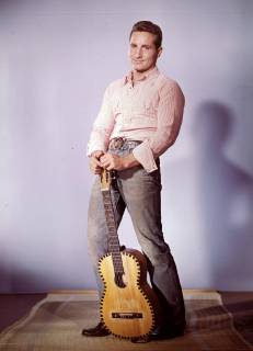 FREDDY QUINN studio recording ca 1958 Copyright: ArthurxGrimm UnitedArchives00640135